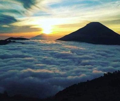 Pemandangan Negeri Diatas Awan Citorek Lebak, Banten